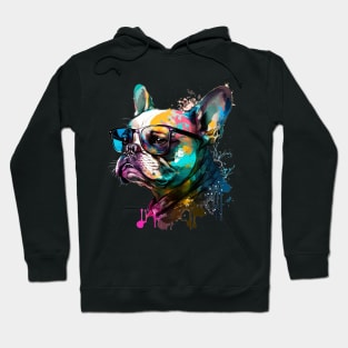 A dog wearing glasses Hoodie